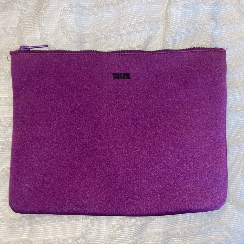 Triangl Bikini purple neoprene bag.